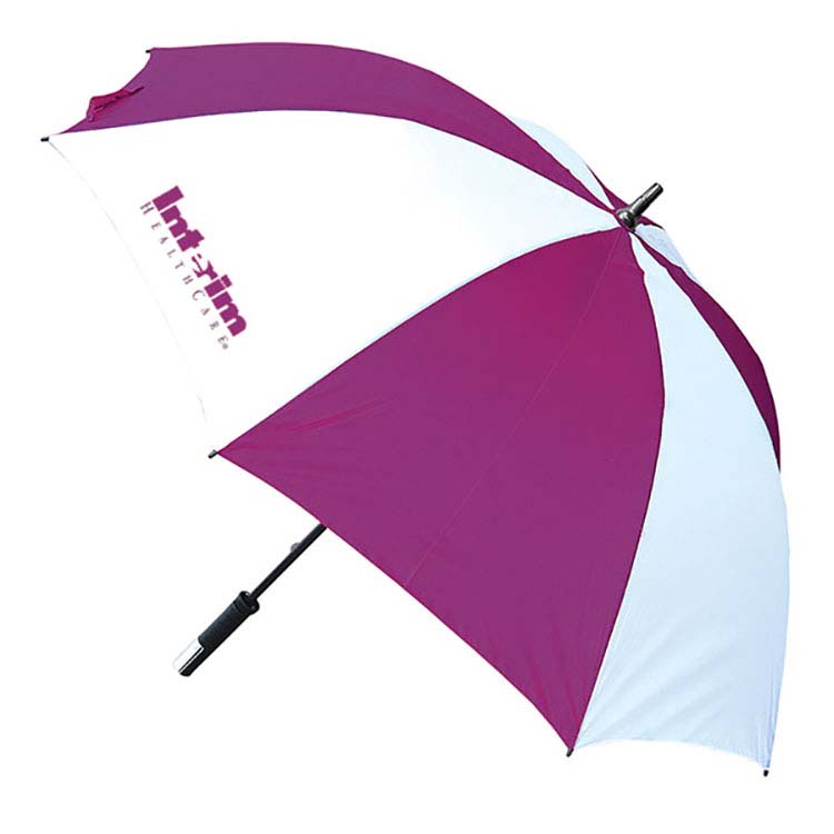 Parapluie de golf sur mesure avec prise moulée en plastique