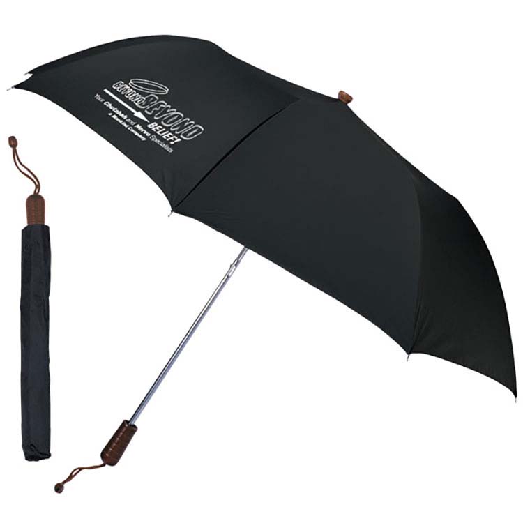 Metal Shaft Folding Umbrella
