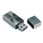 Petite clé USB en acier inoxydable