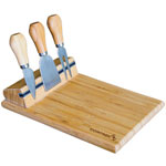 Bamboo Cheese Board with Cutlery