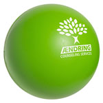Balle anti-stress vert lime