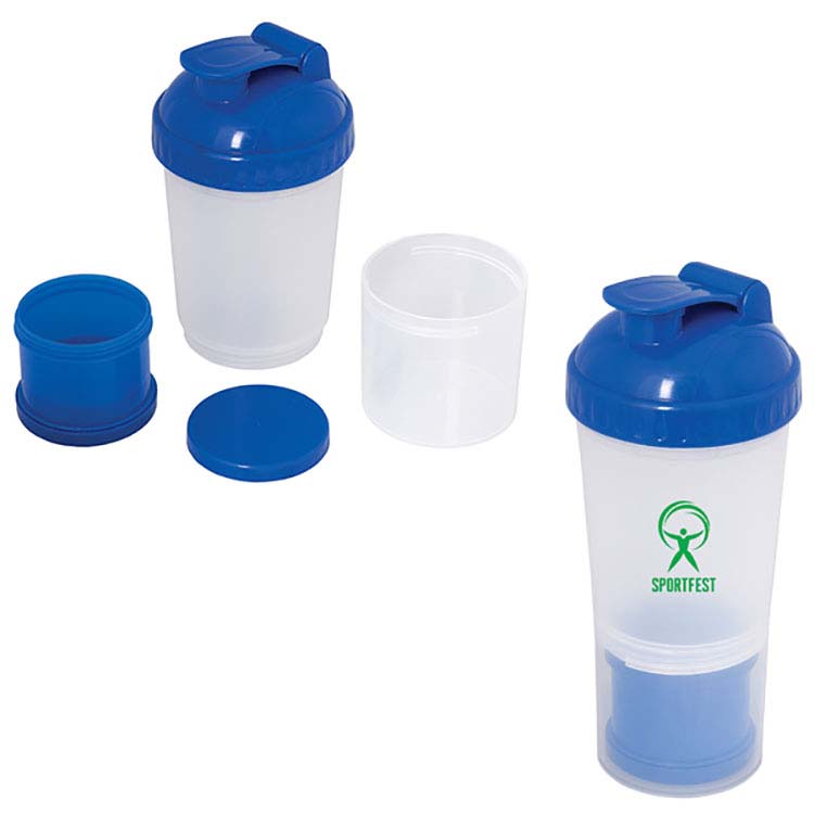 Bouteille à mélanger 600 ml (20 oz) Fitness Fanatic #2