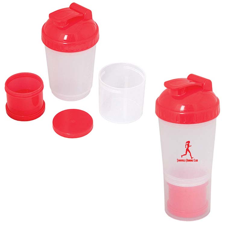 Bouteille à mélanger 600 ml (20 oz) Fitness Fanatic #4