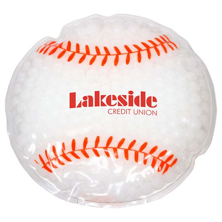 Coussin chaud/froid en forme de balle de baseball
