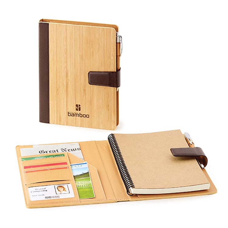 Journal rechargeable en bambou