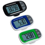 Easy See Pedometer with Clock