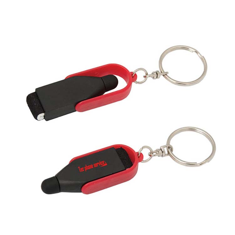 Key Ring Screen Cleaner with Stylus #7