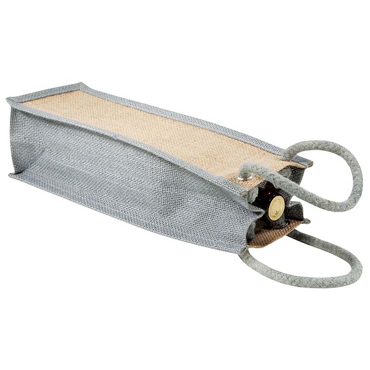 Jute Wine Bottle Carrier #2