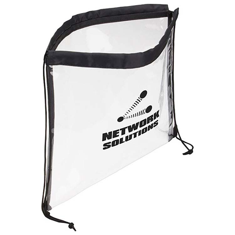Sac clair avec cordons #3