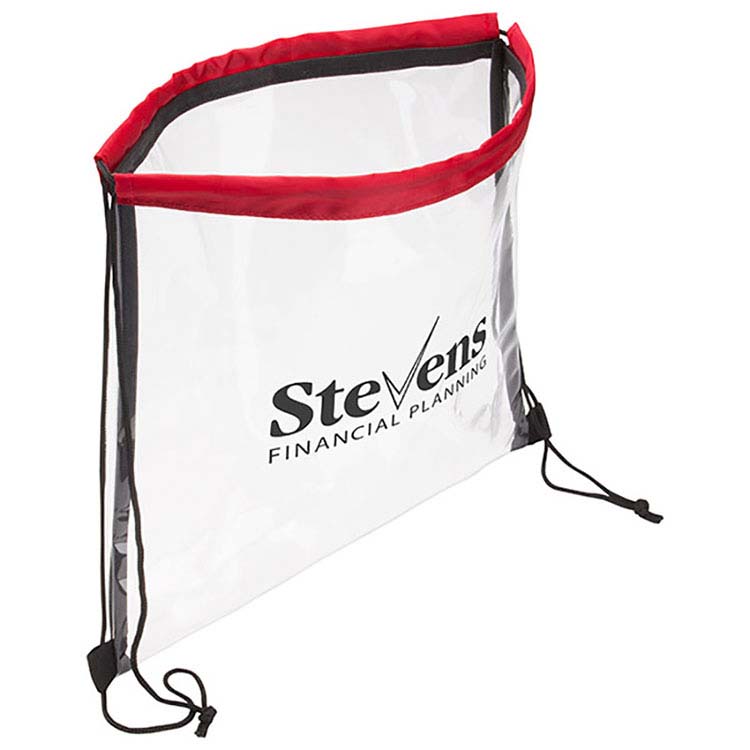Sac clair avec cordons #4