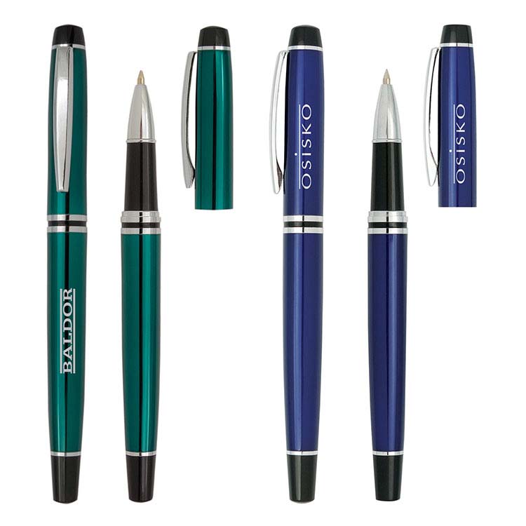 Stylo en métal avec capuchon Mendoza