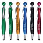 Stylo en plastique et stylet Guelph