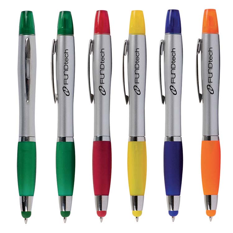 Stylo et surligneur avec stylet St-John