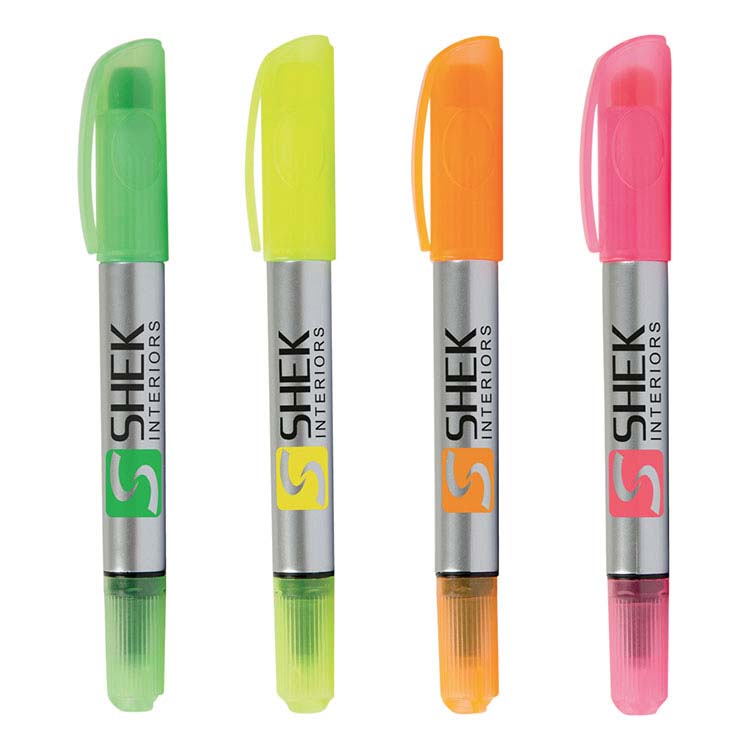 Cap-Breton Ballpoint and Gel Highlighter