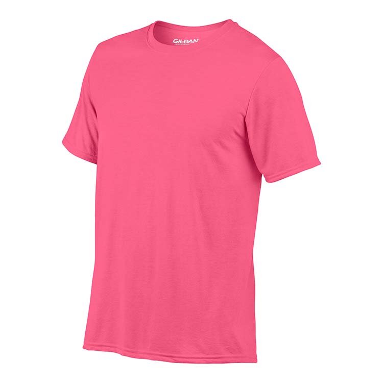 Classic Fit Adult T-Shirt Gildan Performance 42000 - Safety Pink #4