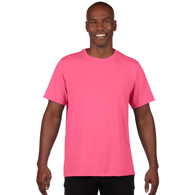 Classic Fit Adult T-Shirt Gildan Performance 42000 - Safety Pink