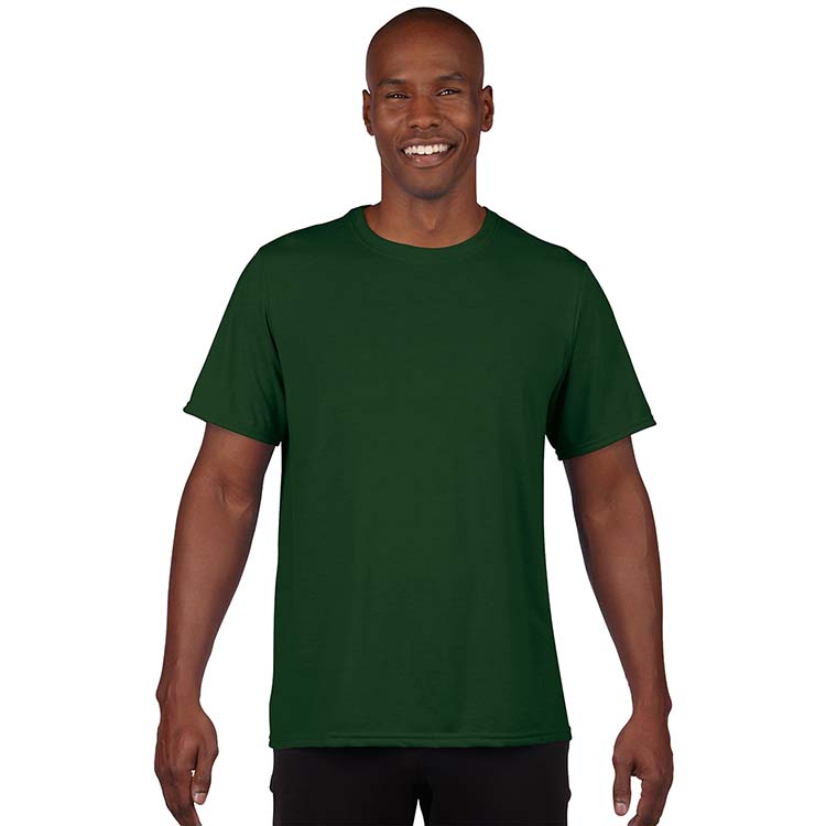 Classic Fit Adult T-Shirt Gildan Performance 42000 - Forest Green