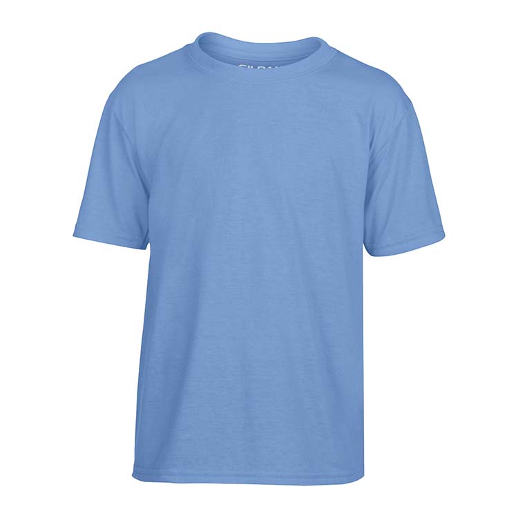T-shirt Gildan Performance 42000B pour enfant - Bleu Caroline #3