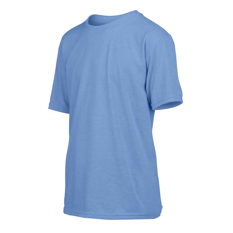 T-shirt Gildan Performance 42000B pour enfant - Bleu Caroline #4