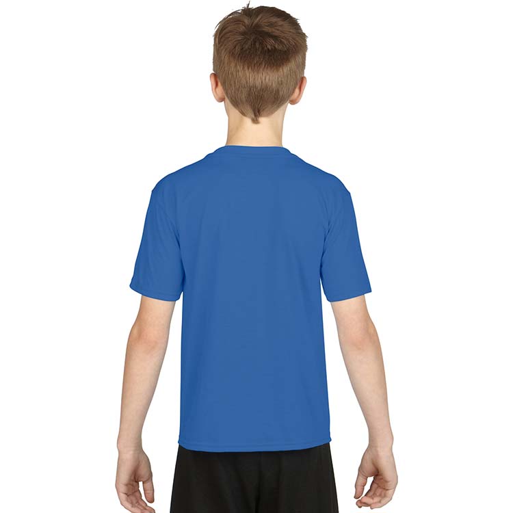 T-shirt Gildan Performance 42000B pour enfant - Bleu royal #2