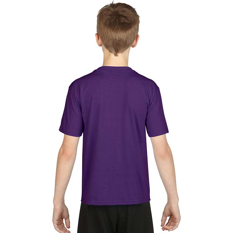 Classic Fit Youth T-Shirt Gildan Performance 42000B - Purple #2