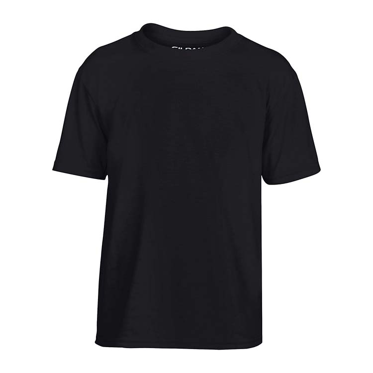 Classic Fit Youth T-Shirt Gildan Performance 42000B - Black #3
