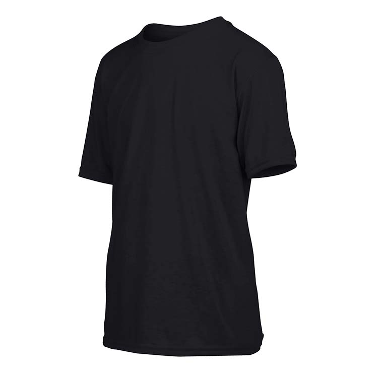 Classic Fit Youth T-Shirt Gildan Performance 42000B - Black #4