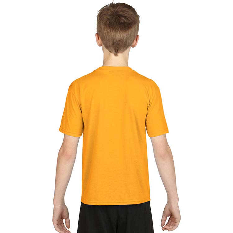Classic Fit Youth T-Shirt Gildan Performance 42000B - Gold #2