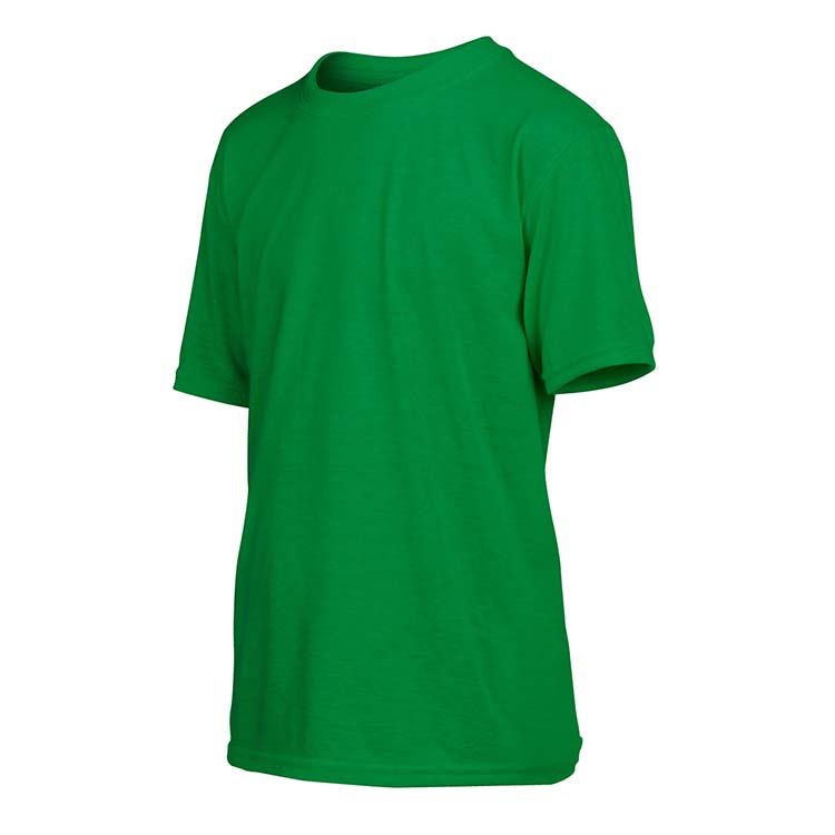 Classic Fit Youth T-Shirt Gildan Performance 42000B - Irish Green #4