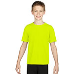 T-shirt Gildan Performance 42000B pour enfant - Vert sécurité
