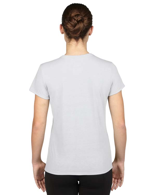 Classic Fit Ladies' T-Shirt Gildan Performance 42000L - White #2