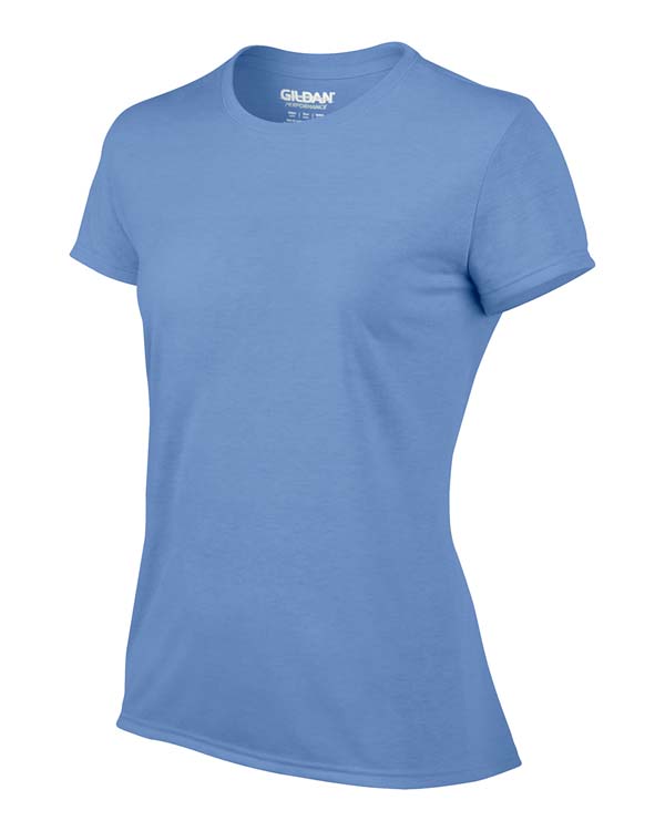 Classic Fit Ladies' T-Shirt Gildan Performance 42000L - Carolina Blue #4
