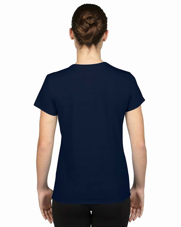 T-shirt Gildan Performance 42000L pour femme - Bleu marine #2
