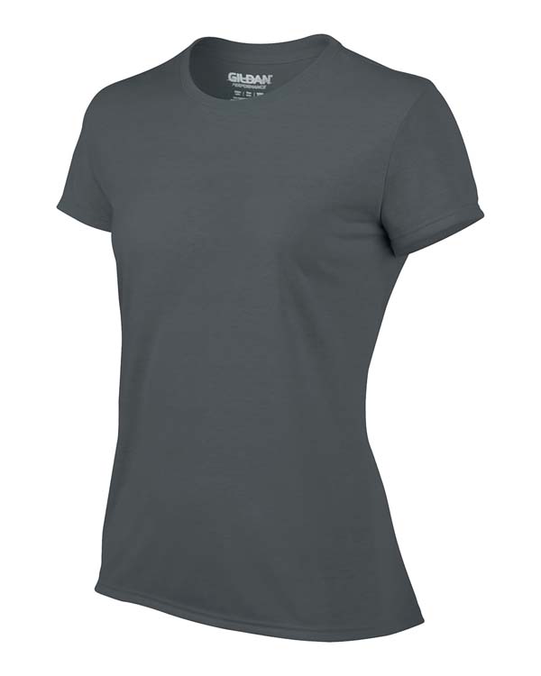 T-shirt Gildan Performance 42000L pour femme - Charbon #4