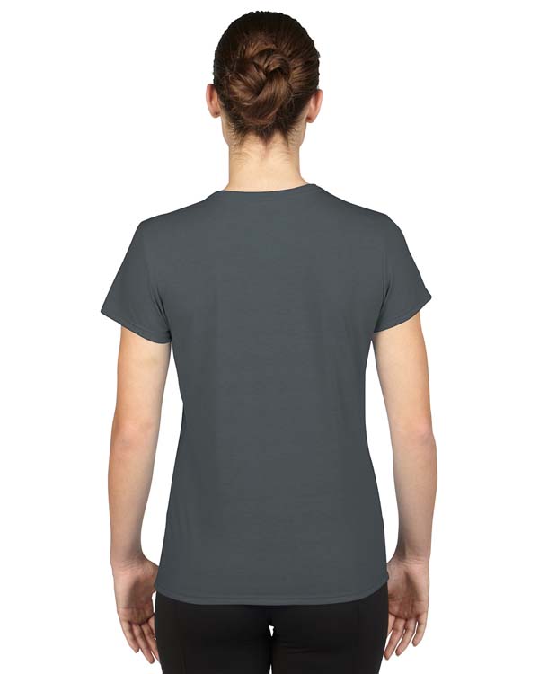 Classic Fit Ladies' T-Shirt Gildan Performance 42000L - Charcoal #2