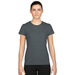 T-shirt Gildan Performance 42000L pour femme - Charbon