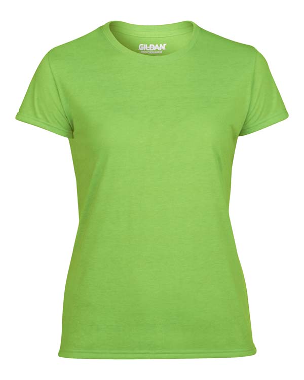 Classic Fit Ladies' T-Shirt Gildan Performance 42000L - Lime #3