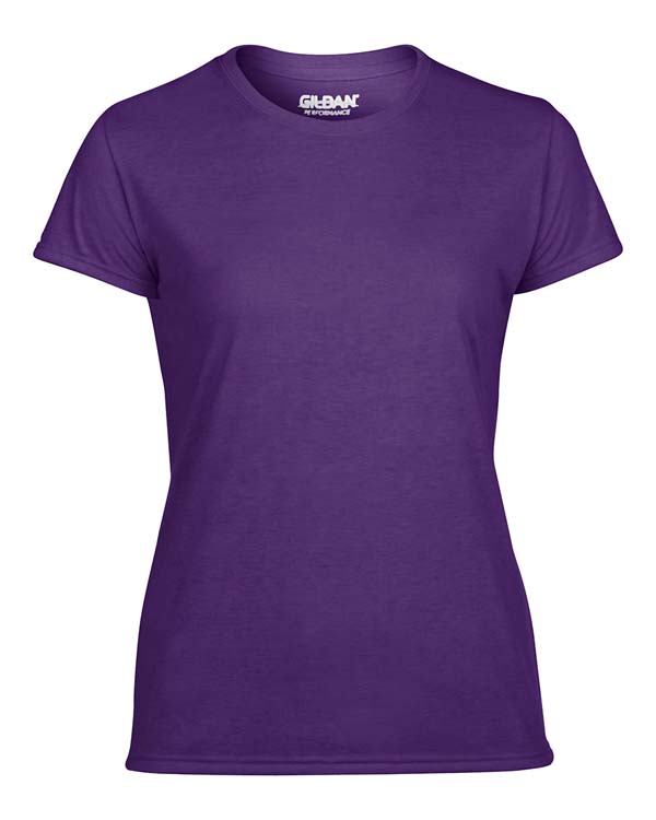 Classic Fit Ladies' T-Shirt Gildan Performance 42000L - Purple #3