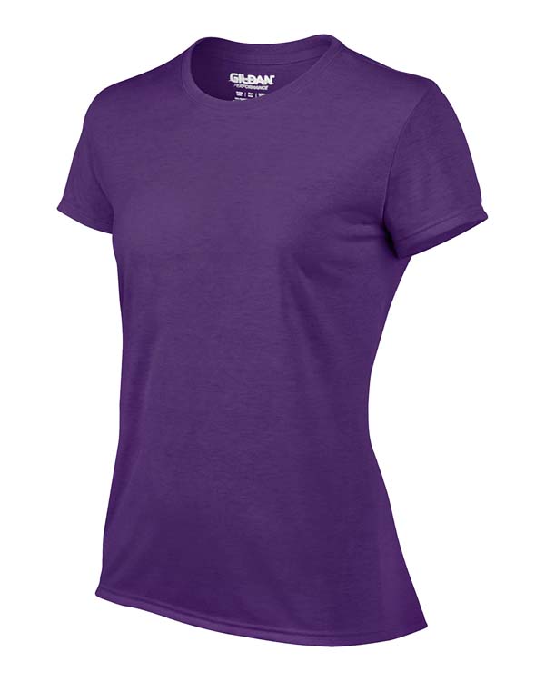 Classic Fit Ladies' T-Shirt Gildan Performance 42000L - Purple #4