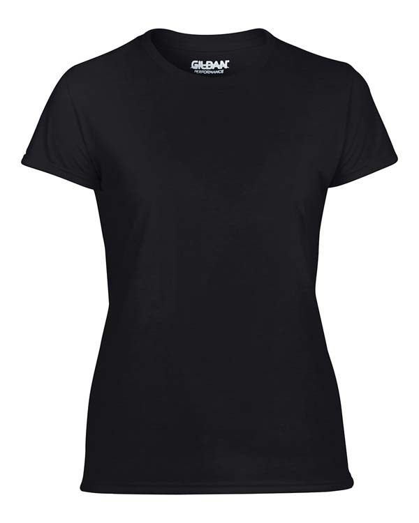 Classic Fit Ladies' T-Shirt Gildan Performance 42000L - Black #3
