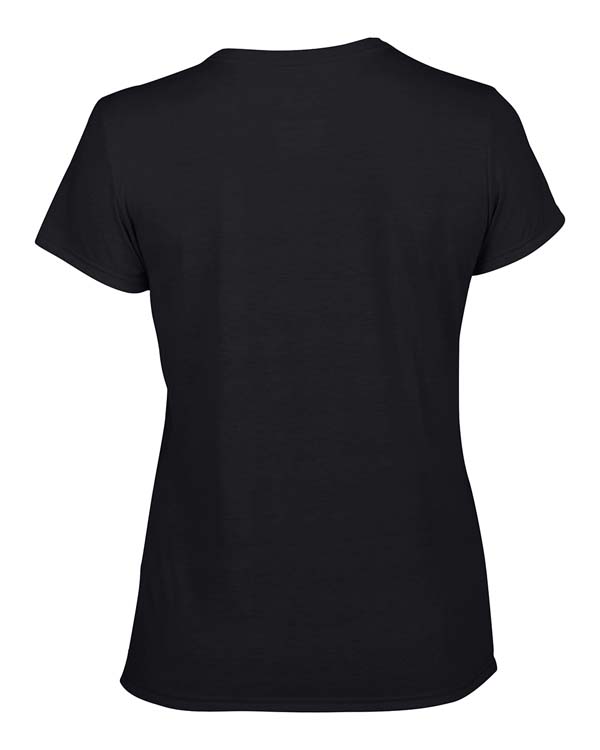 Classic Fit Ladies' T-Shirt Gildan Performance 42000L - Black #5