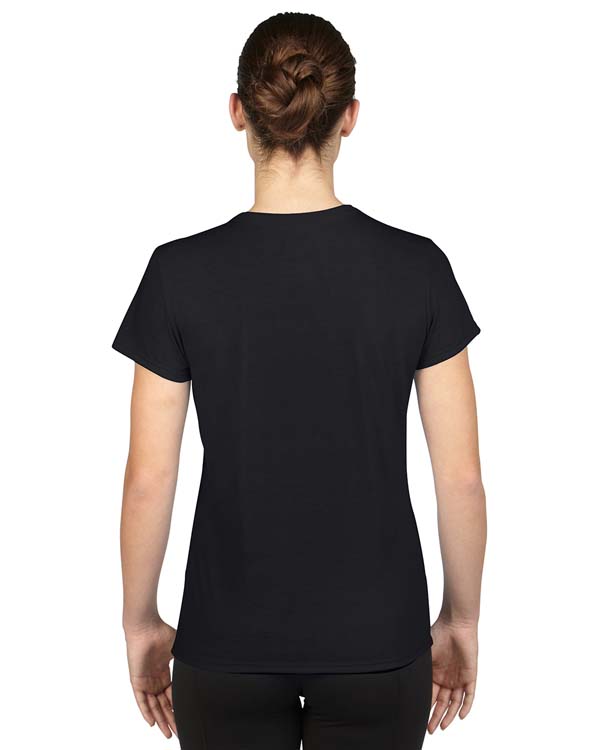 Classic Fit Ladies' T-Shirt Gildan Performance 42000L - Black #2