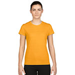 T-shirt Gildan Performance 42000L pour femme - Or
