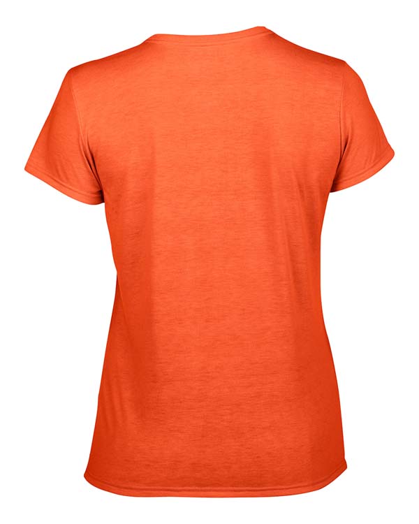 T-shirt Gildan Performance 42000L pour femme - Orange #5