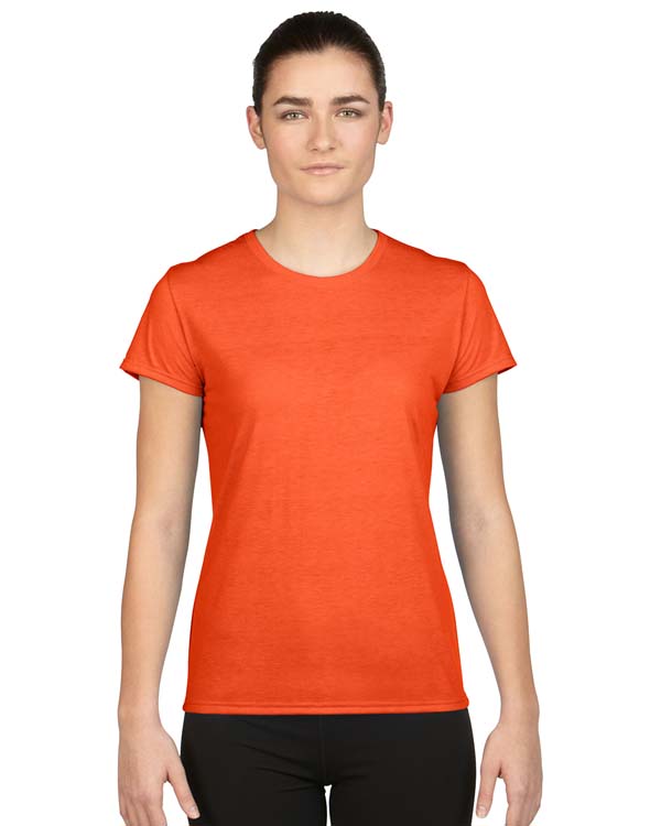 T-shirt Gildan Performance 42000L pour femme - Orange