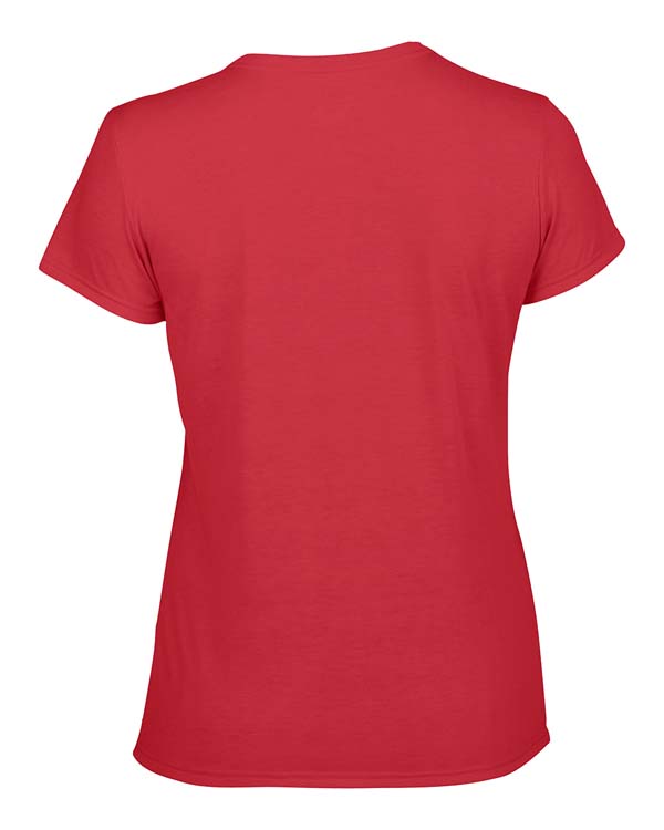 Classic Fit Ladies' T-Shirt Gildan Performance 42000L - Red #5