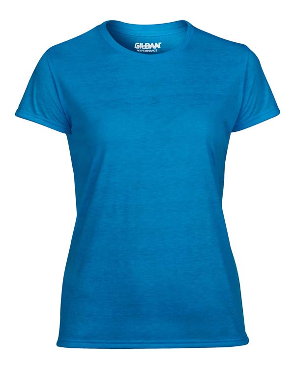 T-shirt Gildan Performance 42000L pour femme - Saphir #3