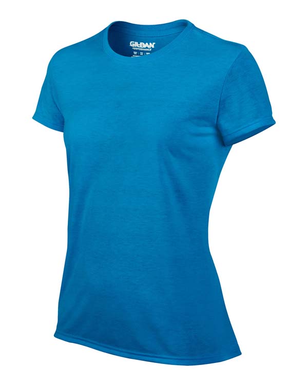 T-shirt Gildan Performance 42000L pour femme - Saphir #4