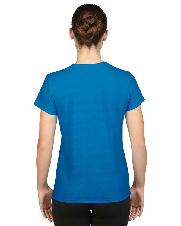 T-shirt Gildan Performance 42000L pour femme - Saphir #2
