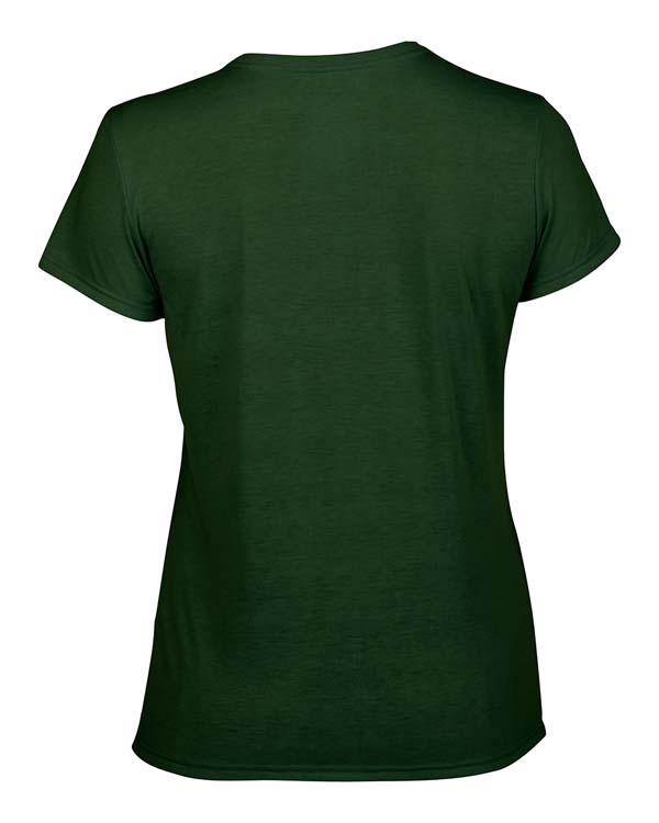 Classic Fit Ladies' T-Shirt Gildan Performance 42000L - Forest Green #5